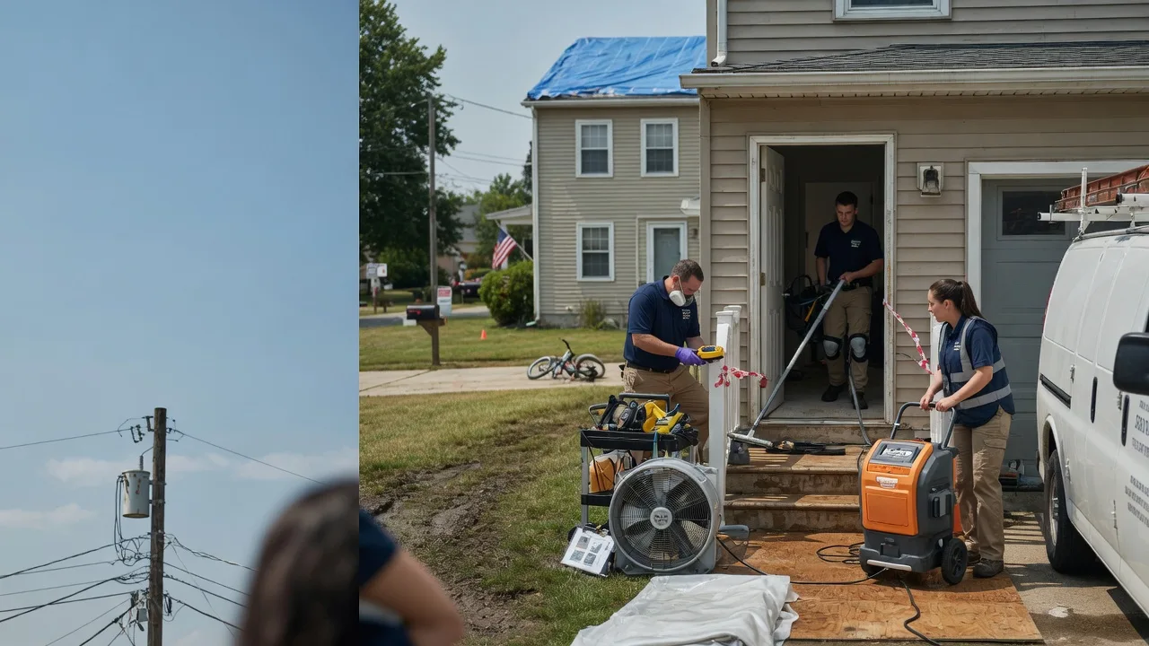Water Damage Repair in Parmelee, SD near me